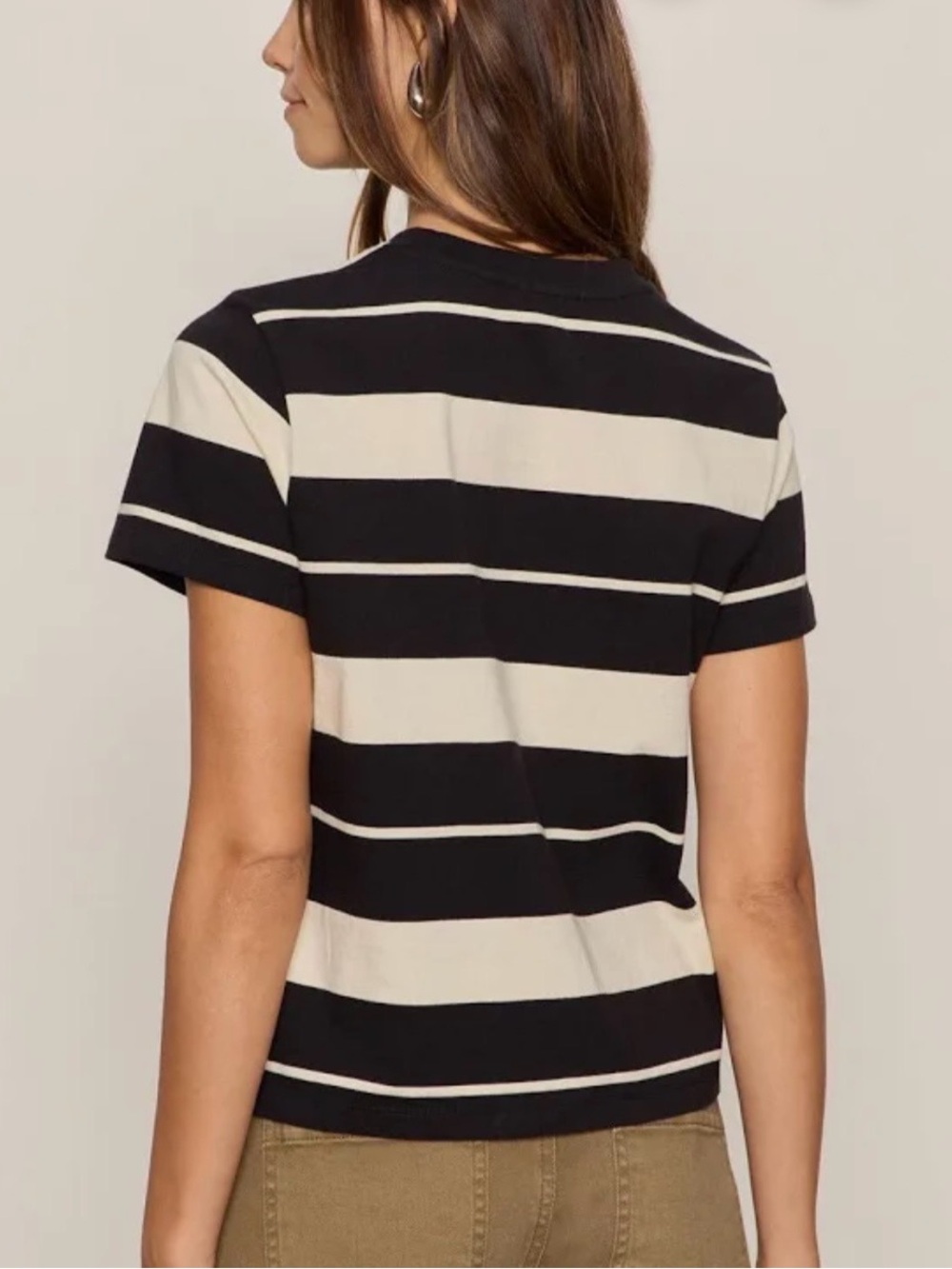 NWT Sanctuary Timeless Striped Short-Sleeve Tee - Picture 2 of 5